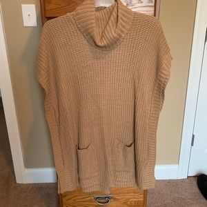 Sweater poncho